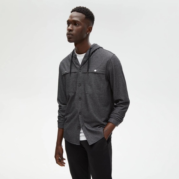 Robert Barakett Other - NWT Robert Barakett Banya Hooded Shirt Jacket
